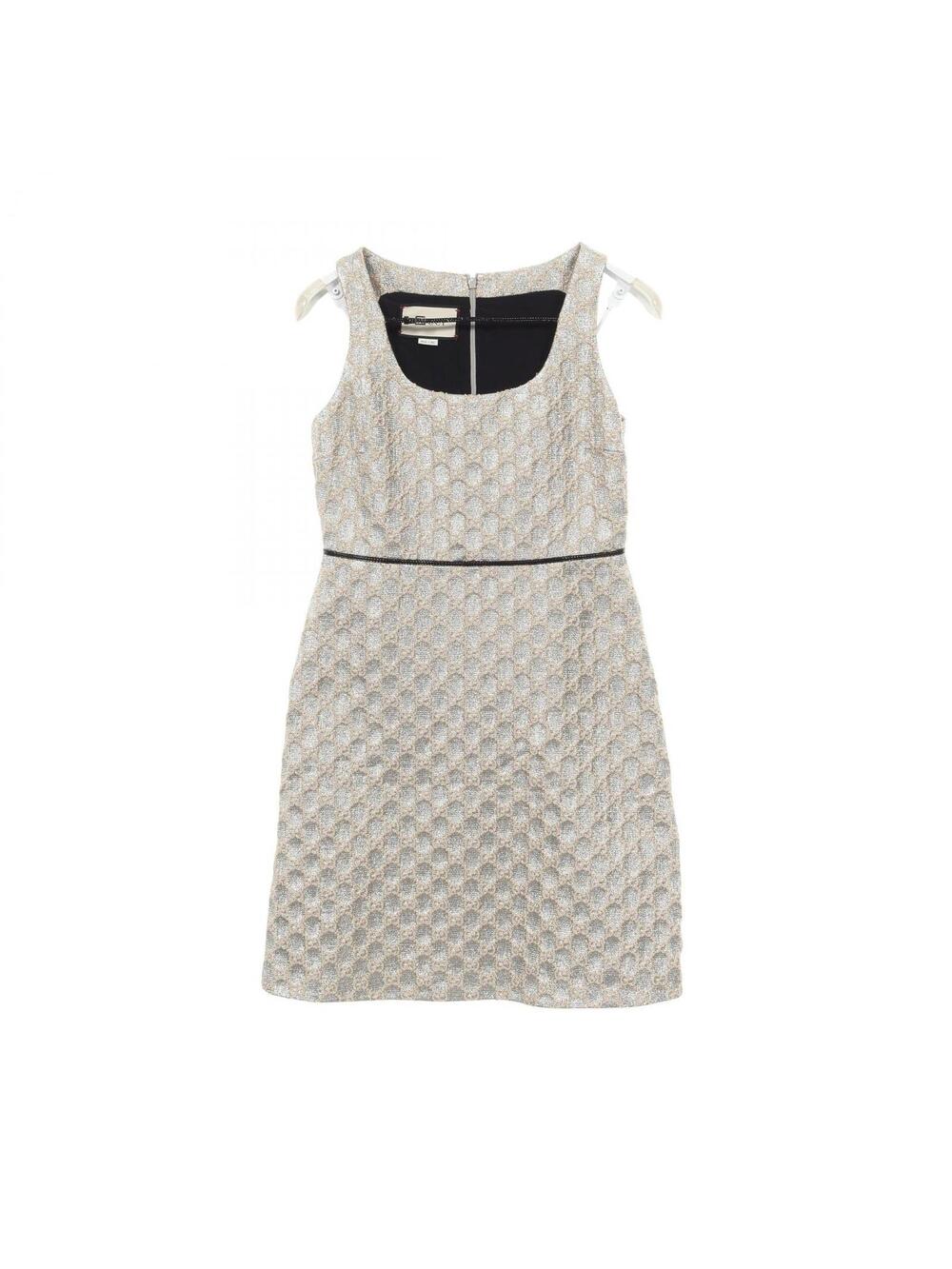 Gucci Gg Glitter Sleeveless Dress #344533G51B